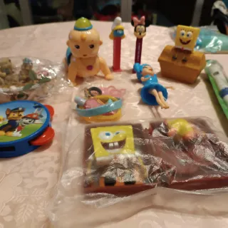 Lote Juguetes Niños Varios Personajes