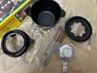 Set de Fondue Hierro Negro.A estrenar.
