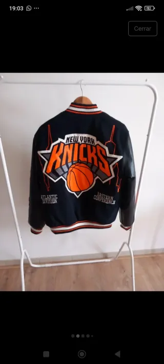 Chaqueta New York Knicks Talla L