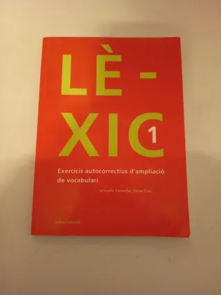 Lèxic 1 (ESO Llengua) (Catalan Edition)