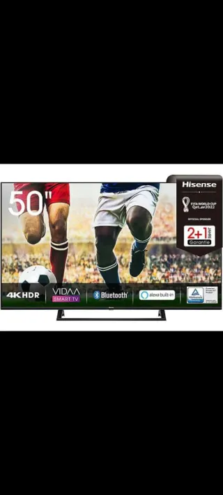 Smart TV WiFi 50" 4K HDR Hisense