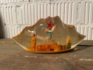 DIORAMA PESEBRE RESINA. AÑOS 70. A ESTRENAR