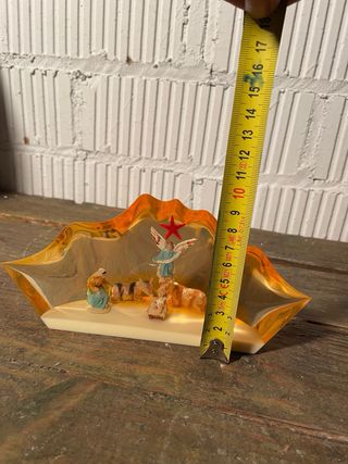 DIORAMA PESEBRE RESINA. AÑOS 70. A ESTRENAR