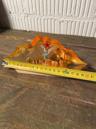 DIORAMA PESEBRE RESINA. AÑOS 70. A ESTRENAR