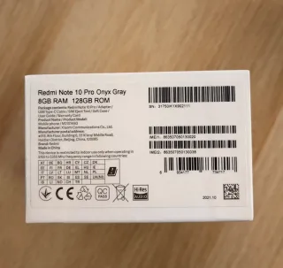 Xiaomi Redmi Note 10 Pro Onyx Gray 8GB RAM