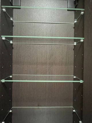 Conjunto 2 Muebles Baño Madera marron