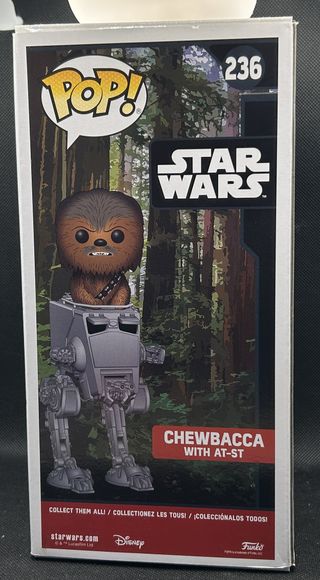 Funko Pop! Chewbacca con AT-ST #236