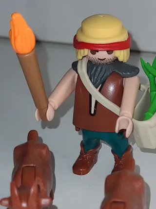 Lote 70. Cabrero enano playmobil