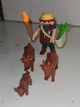 Lote 70. Cabrero enano playmobil