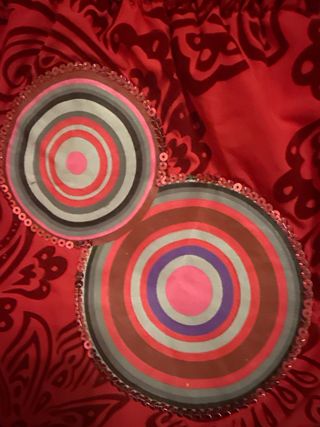 Anorak Desigual estampado fúcsia