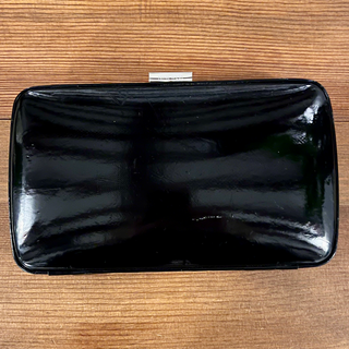 Clutch Fiesta Charol Negro Nine West