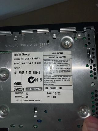 BMW Business CD Radio