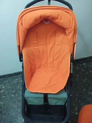 Fundas polares naranjas del bugabo más saco invier