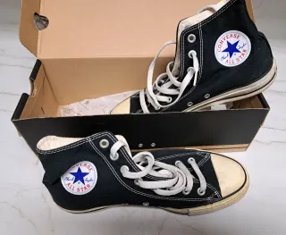 Converse All Star de caña alta Negra