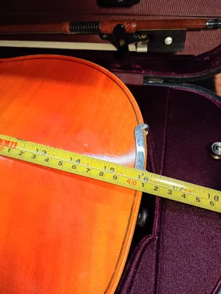 Viola construccion Checoeslovaka, 41cm.