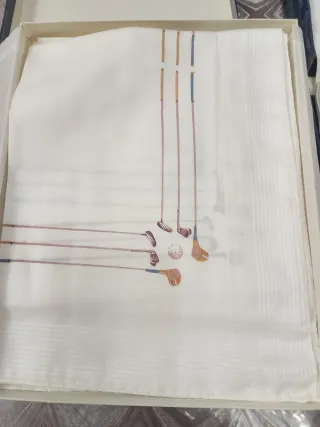 Fazzoletti uomo con fantasia golf