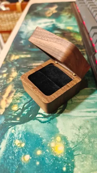 Caja de madera El Señor de los Anillos