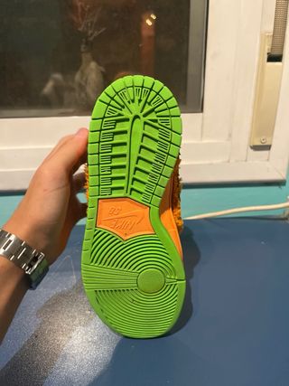 Nike SB Dunk Low Grateful Dead Naranja Verde