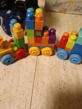 Lote Juguetes Bebé Bloques Construcción