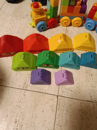 Lote Juguetes Bebé Bloques Construcción