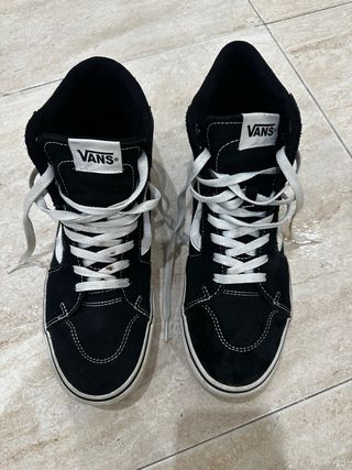 Vans Hombre Altas Negras