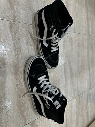 Vans Hombre Altas Negras