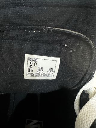 Vans Hombre Altas Negras