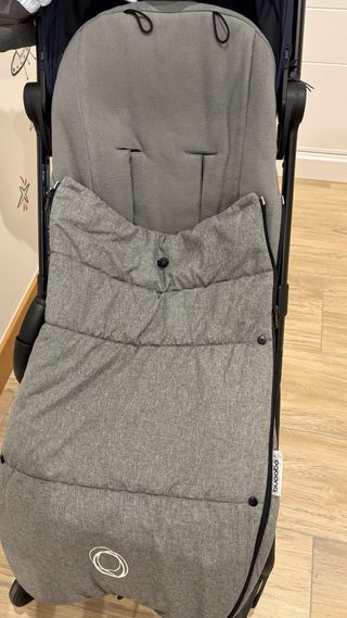 Saco Bugaboo gris invierno