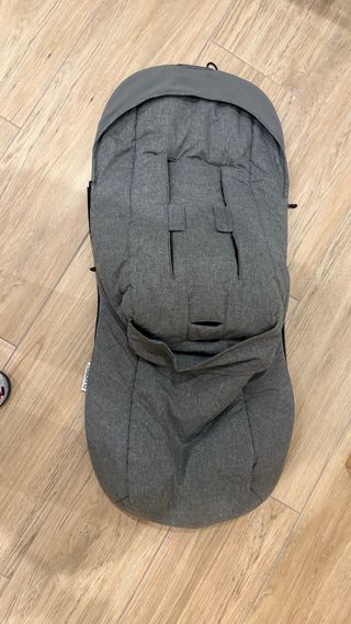 Saco Bugaboo gris invierno