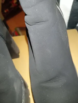 Botas negras con plataforma