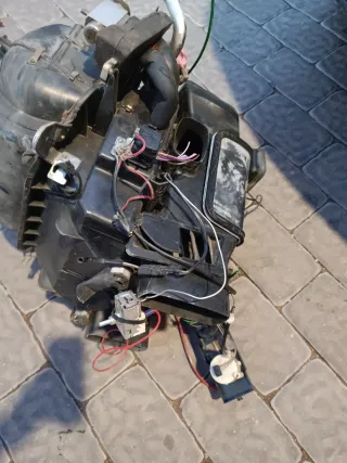 Mercedes W124 mueble calefacción