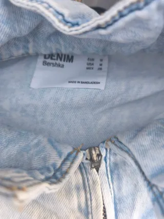 Tuta jeans Bershka intera taglia M