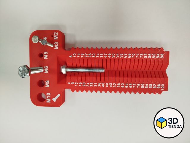 Strumento di misurazione per viti M2-M10 e 4-100mm