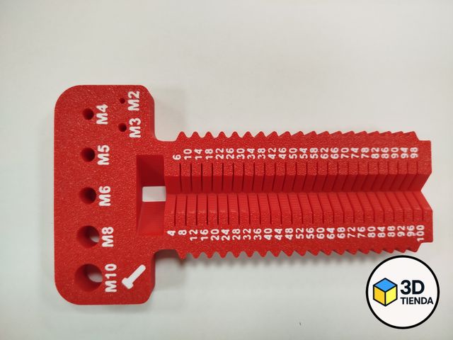 Strumento di misurazione per viti M2-M10 e 4-100mm