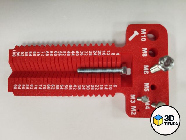 Strumento di misurazione per viti M2-M10 e 4-100mm