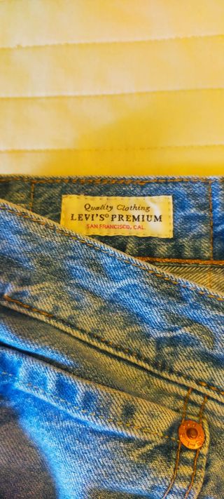 Pantalón Levis 501 Vaquero Azul W31 L30