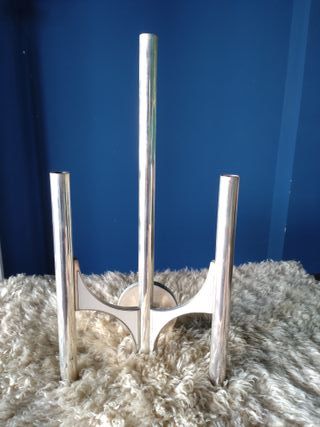 Applique Parete Cromata Gaetano Sciolari Anni '70