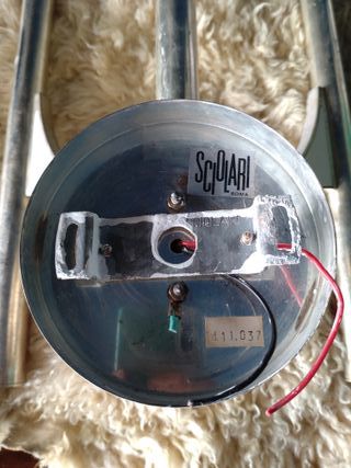 Applique Parete Cromata Gaetano Sciolari Anni '70