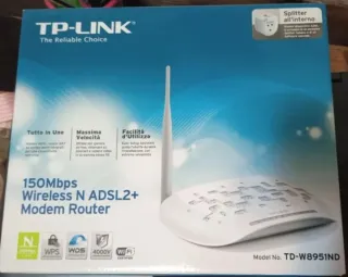 TP-Link TD-W8951ND Modem Router ADSL2+