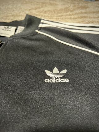 Chaqueta Adidas Negra Cremallera