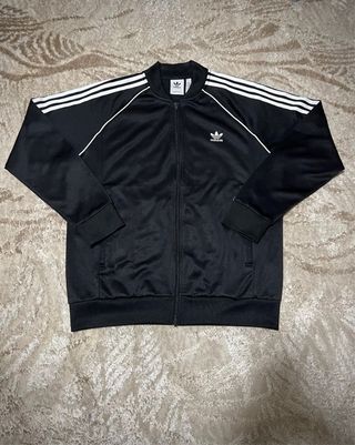 Chaqueta Adidas Negra Cremallera