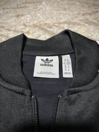 Chaqueta Adidas Negra Cremallera
