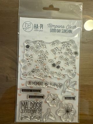 Sellos Ha-pi little fox - Tampons Clear Scrapbooki