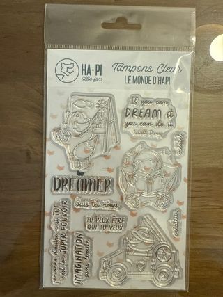 Sellos Ha-pi little fox - Tampons Clear Scrapbooki