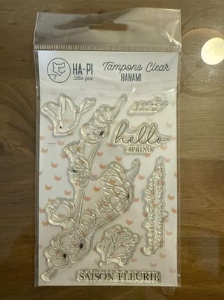Sellos Ha-pi little fox - Tampons Clear Scrapbooki