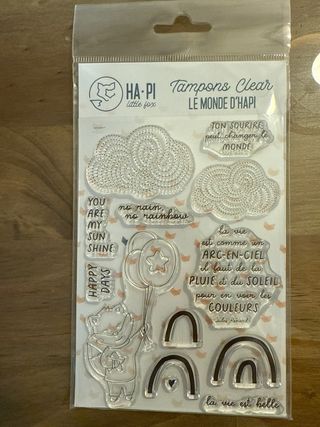 Sellos Ha-pi little fox - Tampons Clear Scrapbooki