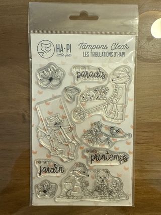 Sellos Ha-pi little fox - Tampons Clear Scrapbooki