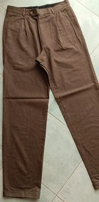 Pantaloni Uomo Lana Hugo Boss