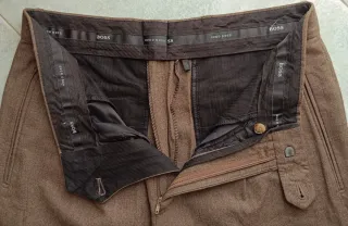 Pantaloni Uomo Lana Hugo Boss