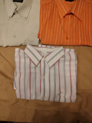 Lote 3 Camisas Hombre manga corta